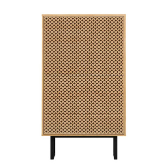 Camden Diamond aukšta komoda (su lentynomis) Camden Diamond aukšta komoda (su lentynomis)